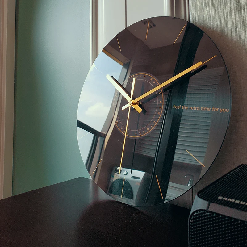 Luxury Lifestyle Living - Luxury Silent Wall Clock Living Room