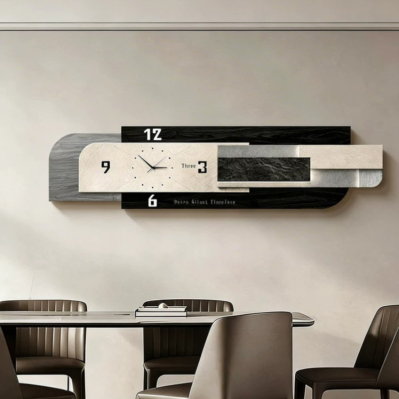 Luxury Lifestyle Living - Living Room Luxury Wall Watch Modern