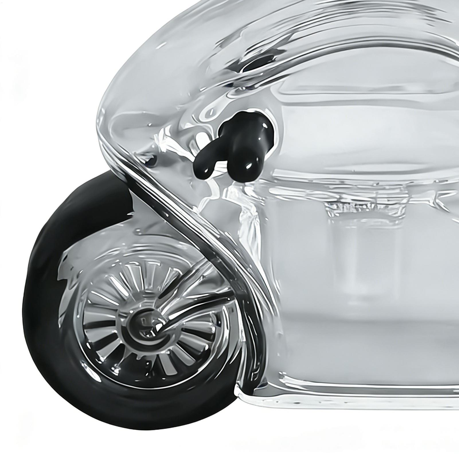 Glass Decanter Whiskey - Glass Whiskey Bottle 300ml Motorcycle Alcohol
