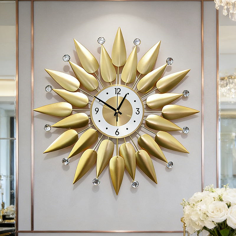 Luxury Wall Clock Metal Wall C - огляд і ціна Luxury Lifestyle Living
