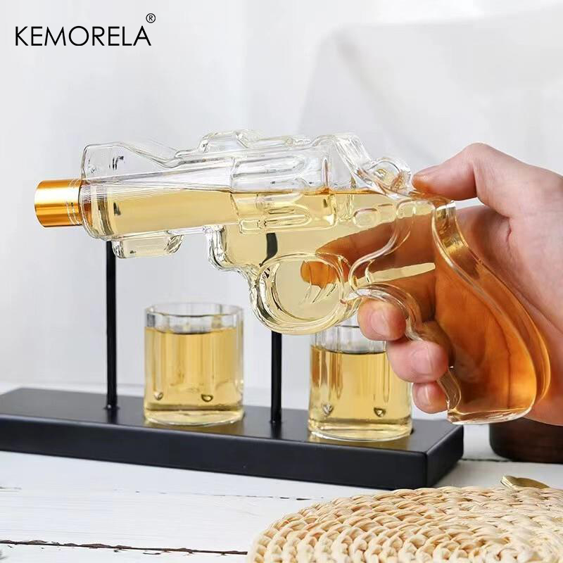 KEMORELA Revolver Glass Decant - огляд і ціна Glass Decanter Whiskey