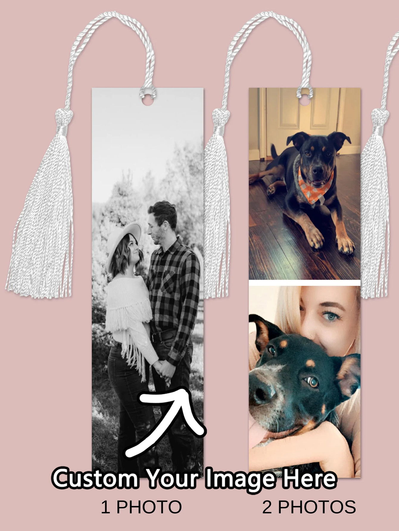 1PC Custom Bookmark - Personal - огляд і ціна Personalized Engraved Gift