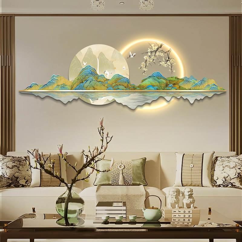 Chinese Style Led Clock Wall L - огляд і ціна Luxury Lifestyle Living