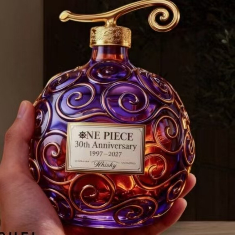 New One Piece 30th Anniversary - огляд і ціна Glass Decanter Whiskey