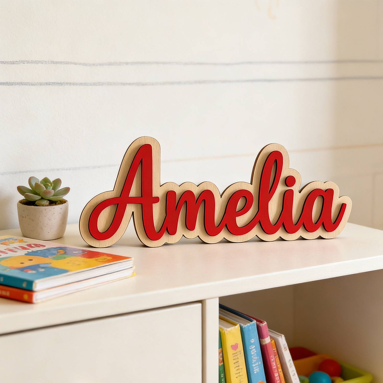 1pc Customized Double-layer Wo - огляд і ціна Personalized Engraved Gift