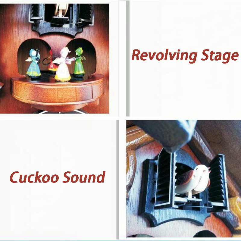 Cuckoo Wall Clock Solid Wood C - огляд і ціна Luxury Lifestyle Living