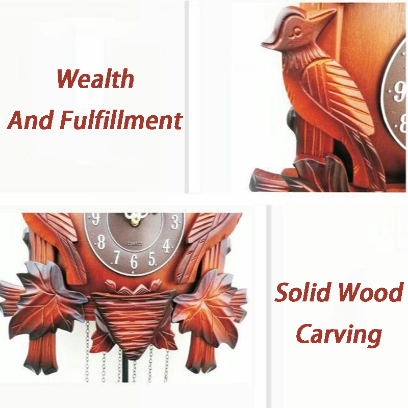 Cuckoo Wall Clock Solid Wood C - огляд і ціна Luxury Lifestyle Living