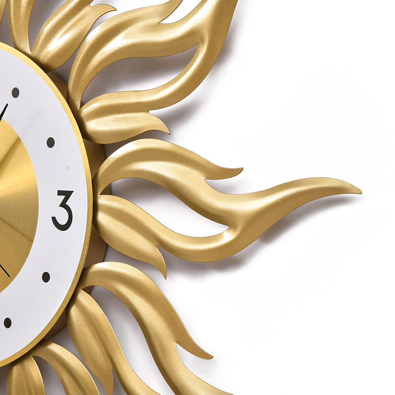 Nordic Gold Wall Clock Living  - огляд і ціна Luxury Lifestyle Living