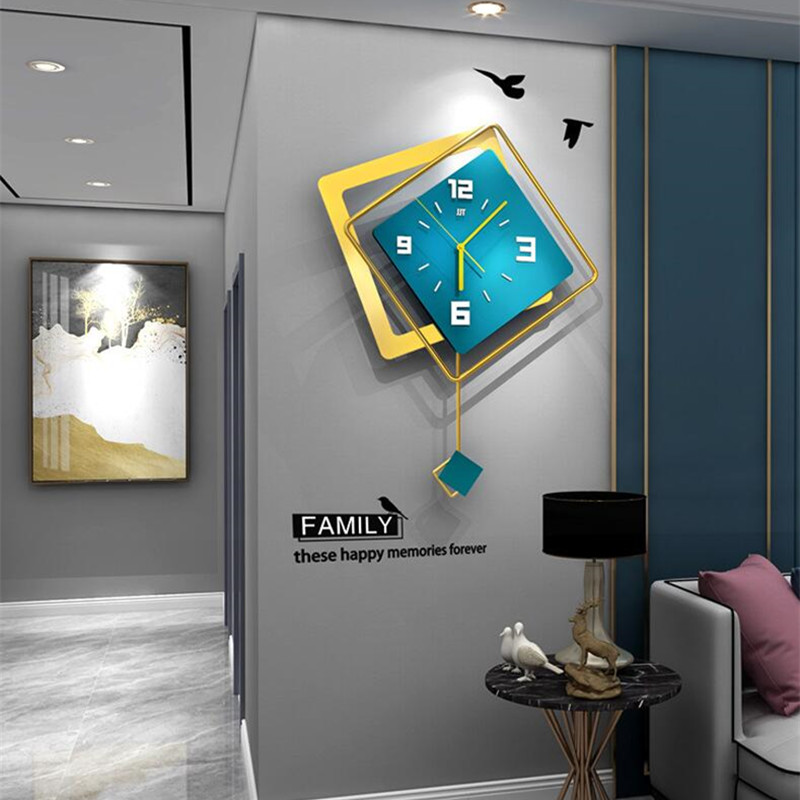 3D Nordic square Swing Wall Cl - огляд і ціна Luxury Lifestyle Living