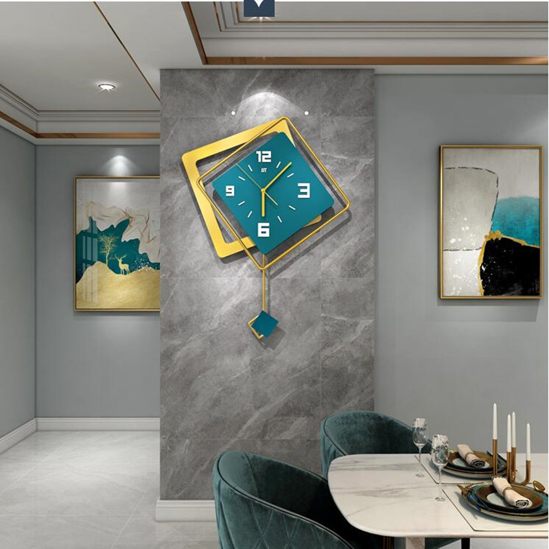 3D Nordic square Swing Wall Cl - огляд і ціна Luxury Lifestyle Living