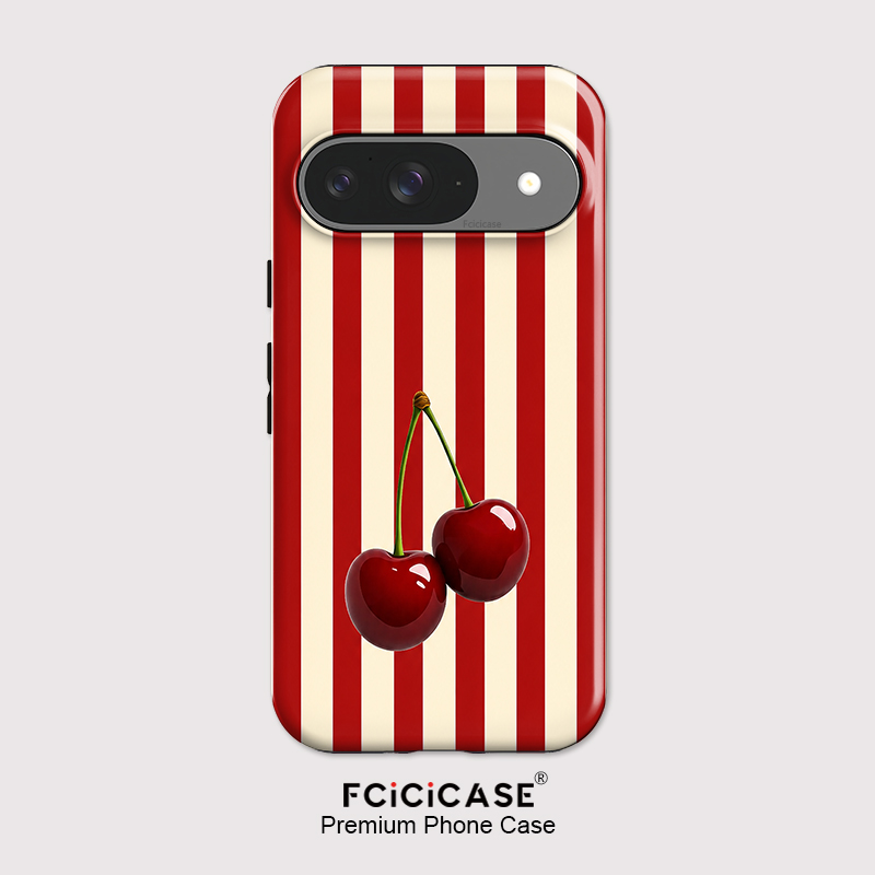 Fcicicase Cherry Stripe Patter - огляд і ціна Google Pixel 9 Pro