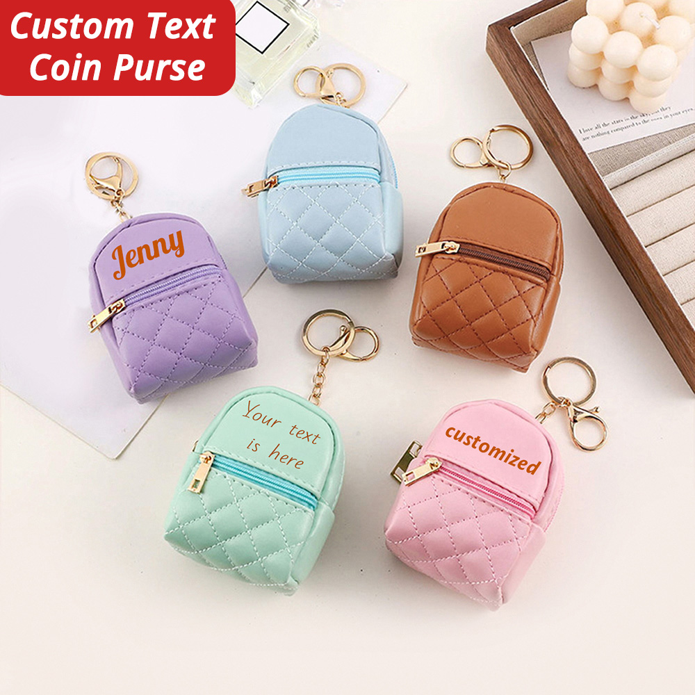 Mini Custom Name Coin Purse Pe - огляд і ціна Personalized Engraved Gift