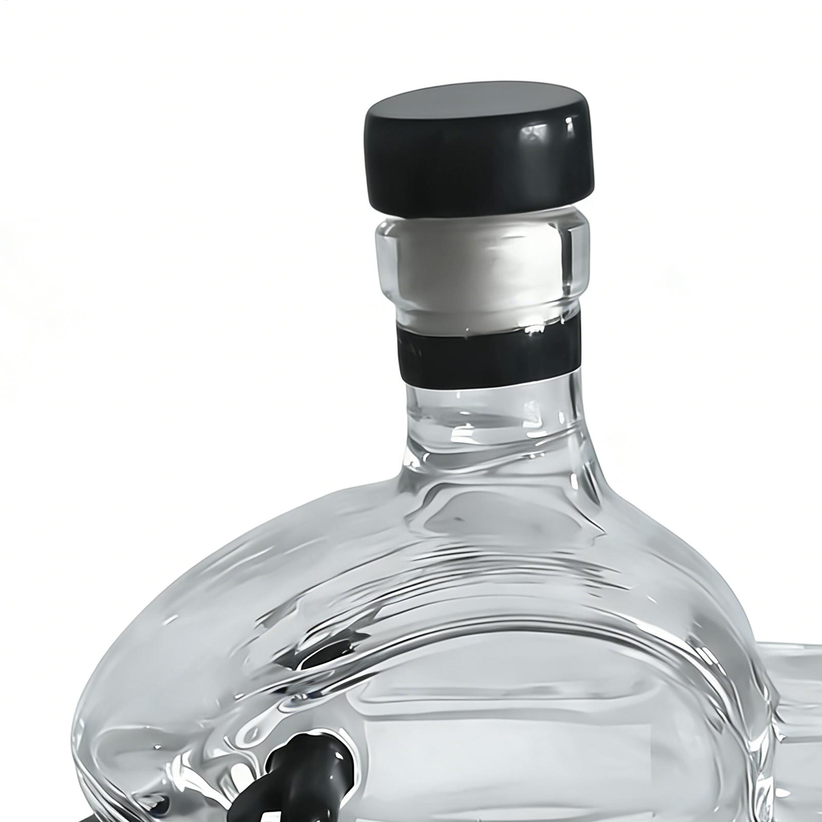 Glass Whiskey Bottle 300ml Mot - огляд і ціна Glass Decanter Whiskey