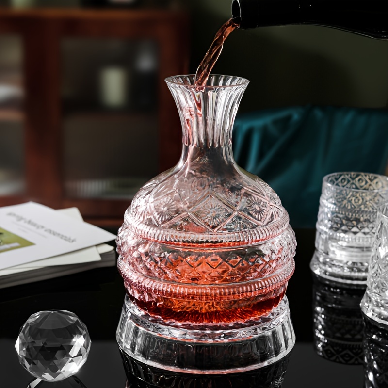 Crystal Wine Decanter Elegant  - огляд і ціна Glass Decanter Whiskey