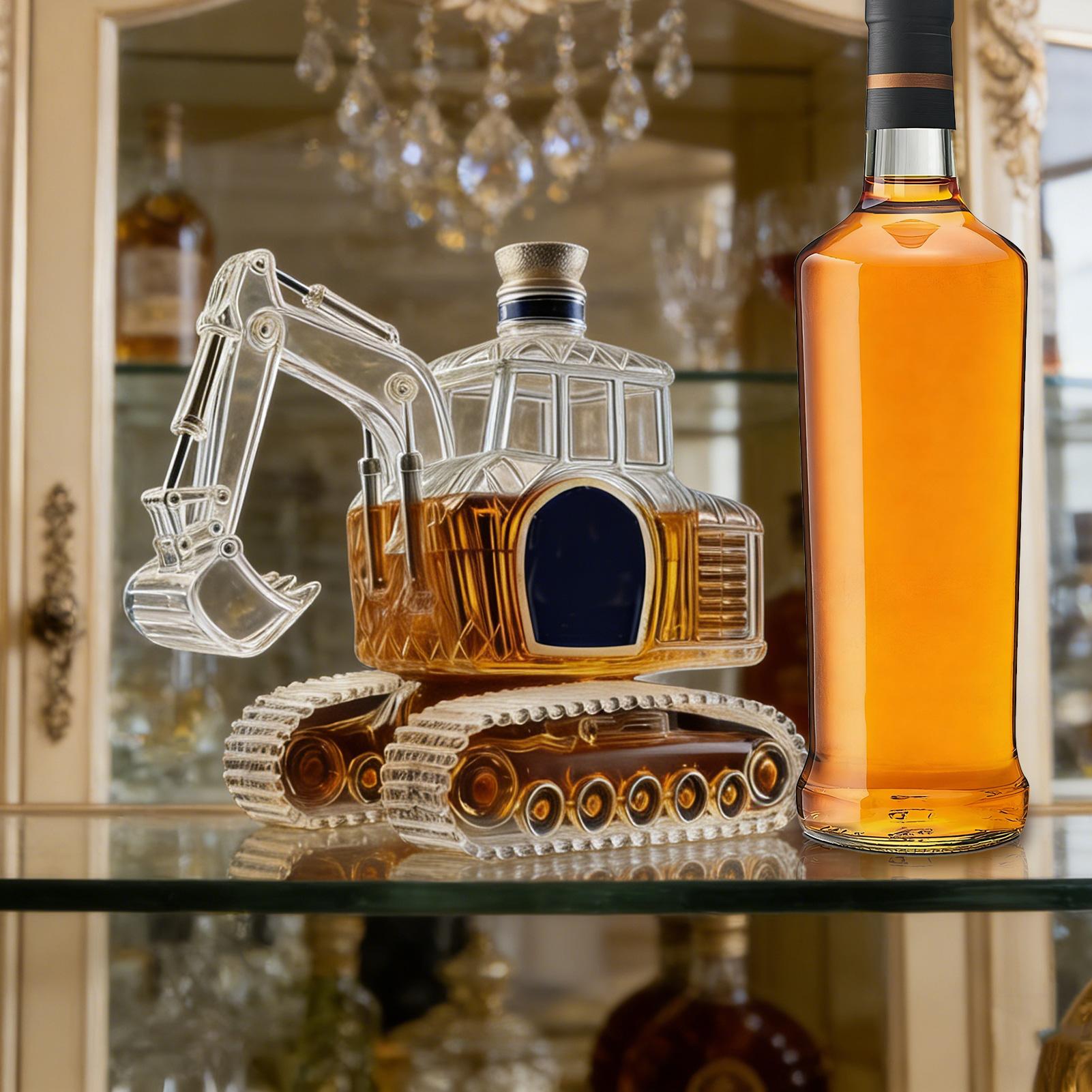 Heavy-Duty Excavator Whiskey D - огляд і ціна Glass Decanter Whiskey