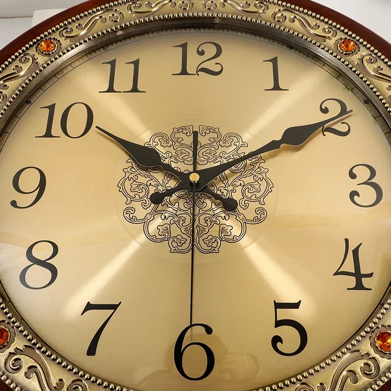 Luxury Wood Wall Clock Metal R - огляд і ціна Luxury Lifestyle Living