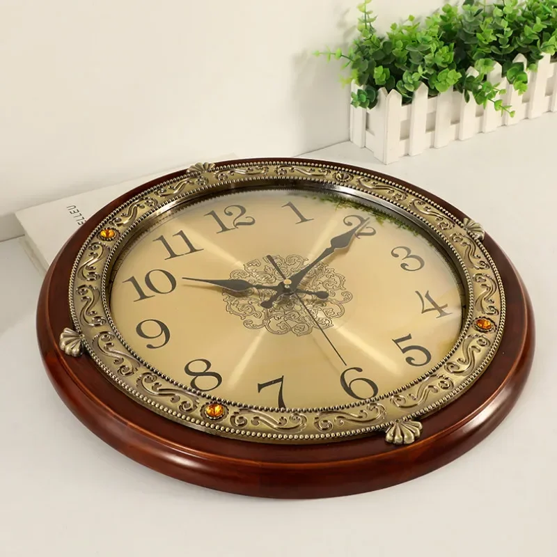 Luxury Wood Wall Clock Metal R - огляд і ціна Luxury Lifestyle Living