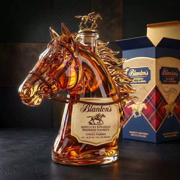350ml Horse Shaped Glass Whisk - огляд і ціна Glass Decanter Whiskey